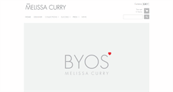 Desktop Screenshot of melissacurry.com